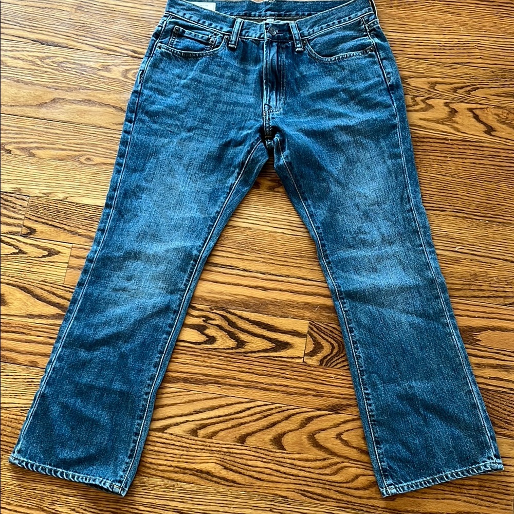 GAP Blue Straight Jeans Classic Denim